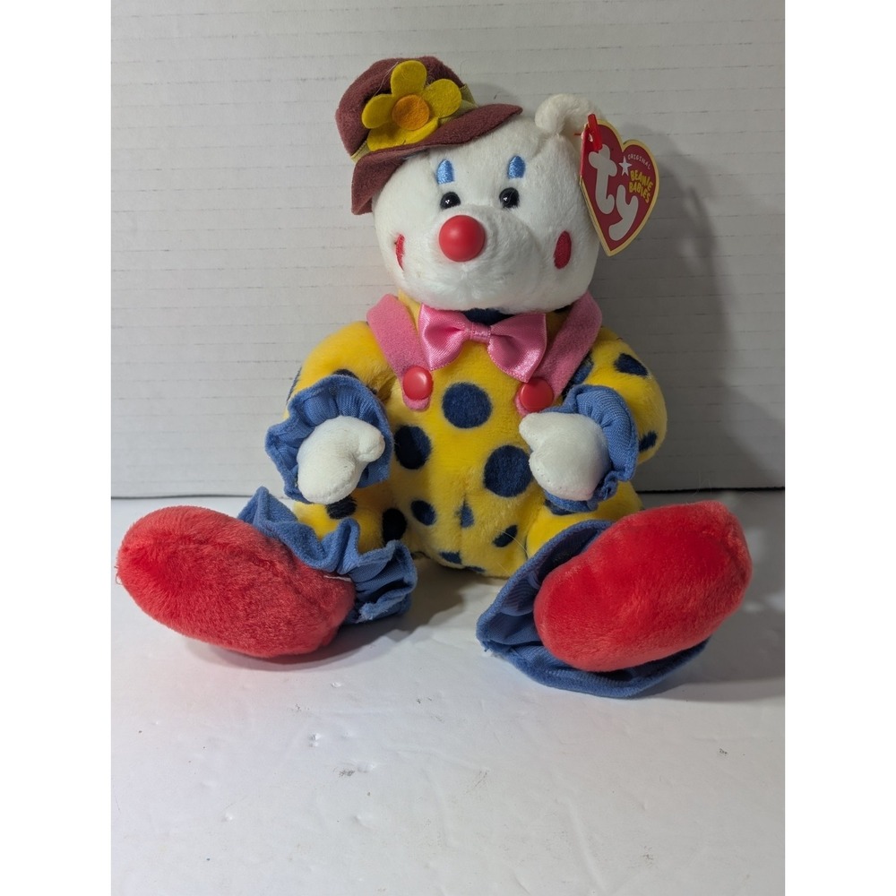 Ty Beanie Babies 2004 Juggles the Clown- With Tag